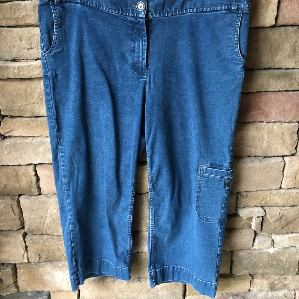 J. Jill Stretch Cropped Jeans